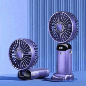 Ventilateur محمول 3 في 1 بشاشة LED
